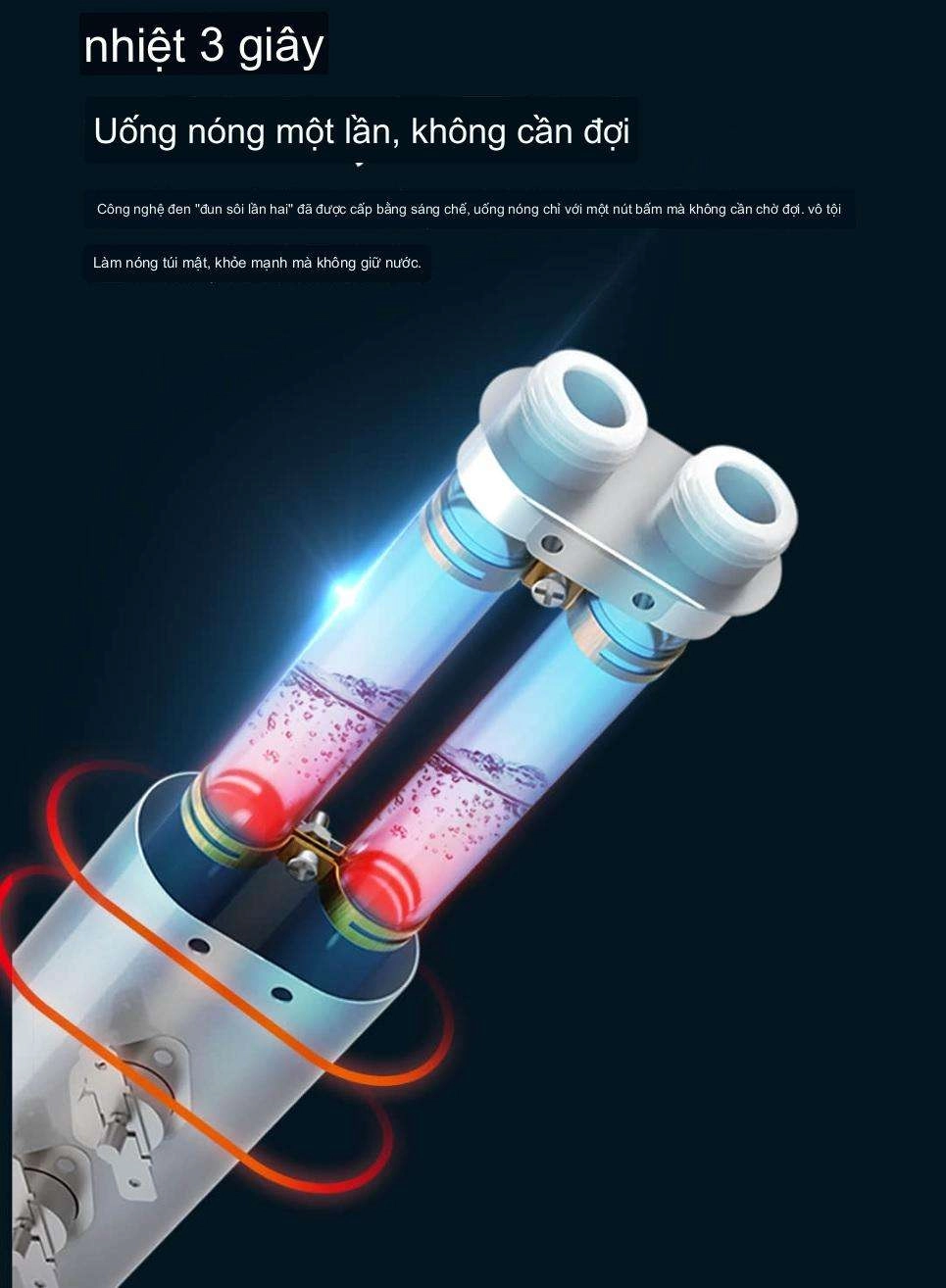 Máy làm nóng nước tức thì MORFUN MF809